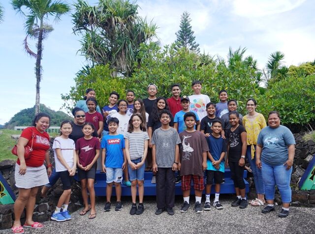 SDA Elementary School students learn about Palau's reef